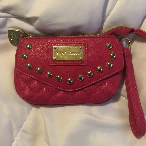 Betsy Johnson Wristlet Wallet - Picture 1 of 5